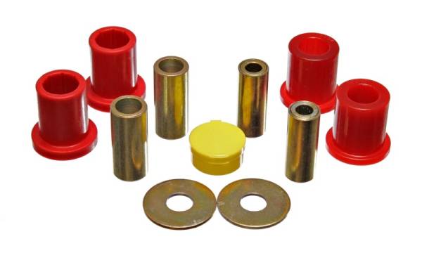 Energy Suspension - Energy Suspension 97-01 Ford Escort ZX2 Red Front End Control Arm Bushing Set