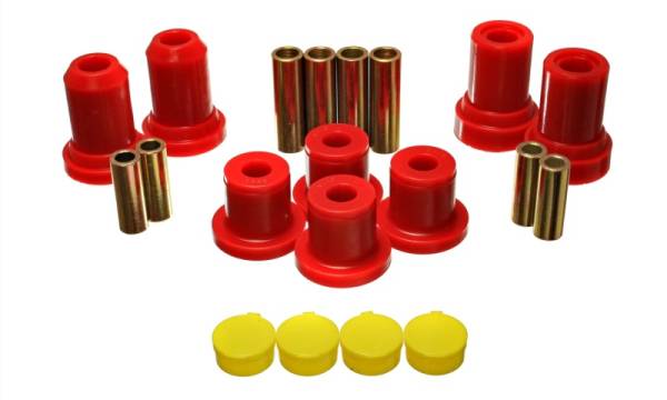 Energy Suspension - Energy Suspension F150 2Wd Frt Cab Set - Red