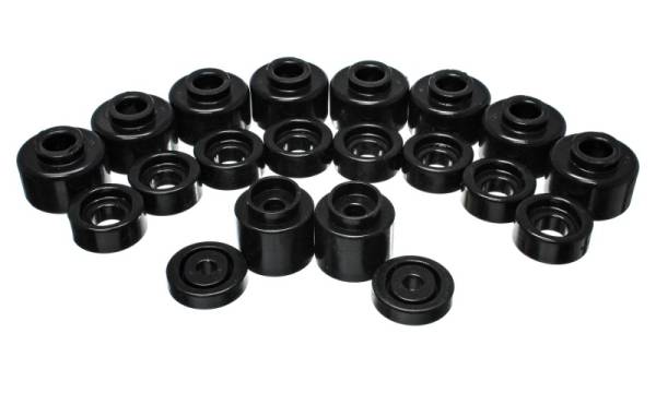 Energy Suspension - Energy Suspension Body Mount Set - Black