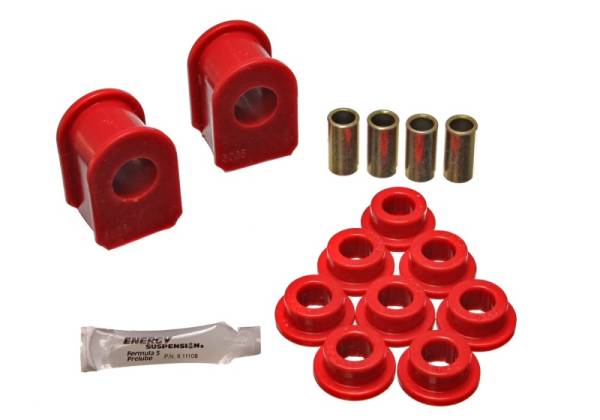 Energy Suspension - Energy Suspension Ford Truck Red 7/8in Dia 2.5in Tall inAin Style Sway Bar Bushing Set