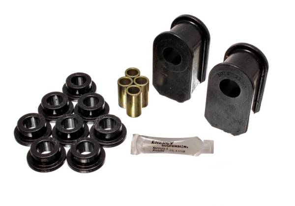 Energy Suspension - Energy Suspension Ford F100/150/250 Blk Fr & Rr A Style 1in Dia Sway Bar 3-1/2in Tall Bushing Sets