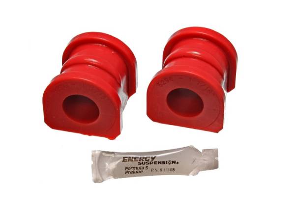 Energy Suspension - Energy Suspension 89-97 Ford Thunderbird / 89-97 Cougar Red 1-1/16in Front Sway Bar Bushing Set