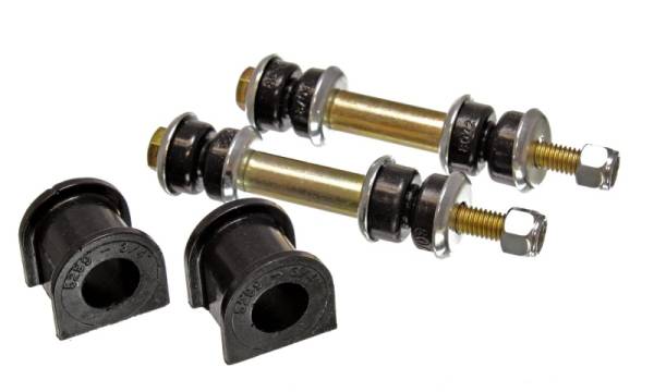 Energy Suspension - Energy Suspension 90-96 Ford Escort/ZX2 Black 3/4in Rear Sway Bar Bushing Set (Inc Endlink Bushings)