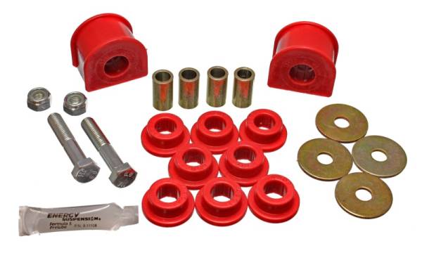 Energy Suspension - Energy Suspension 97-01 Expedition 4WD / 97-01 Navigator 4WD Red 22mm Rear Sway Bar Bushing Set