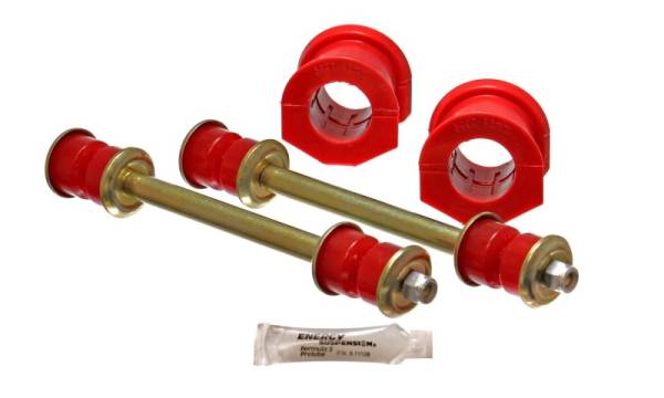 Energy Suspension - Energy Suspension 95-97 Ford Explorer/Bronco 2WD/4WD 36mm Red  Front Sway Bar Bushing Set