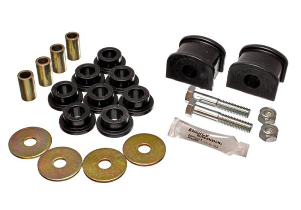 Energy Suspension - Energy Suspension 95-97 Ford Explorer/Bronco 2WD/4WD 19mm Black Rear Sway Bar Bushing Set