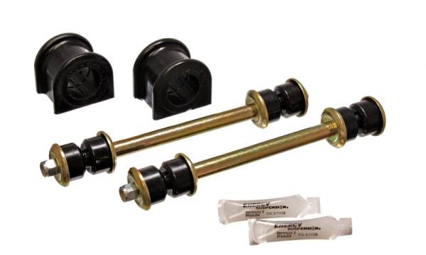 Energy Suspension - Energy Suspension 98-01 Ford Explorer/Bronco 2WD/4WD 34mm Black  Front Sway Bar Bushing Set