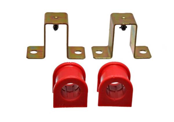 Energy Suspension - Energy Suspension 94-04 Ford Mustang Red 30mm Front Sway Bar Bushing Set-Reuse Outer Bracket