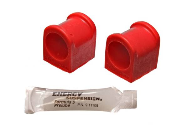 Energy Suspension - Energy Suspension 97-01 Ford Escort/ZX2 Red 25mm Front Sway Bar Bushing Set