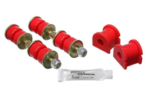 Energy Suspension - Energy Suspension 13Mm Rear Swaybar Bushing Set - Red