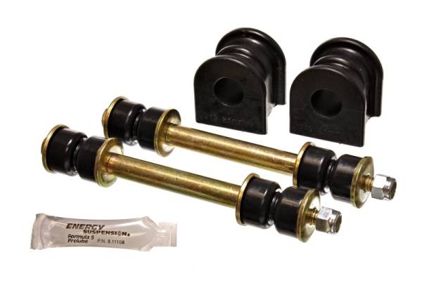 Energy Suspension - Energy Suspension 17Mm Rear Swaybar Set - Black