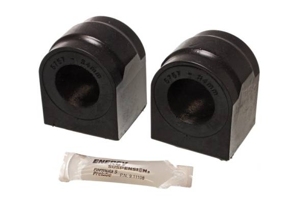 Energy Suspension - Energy Suspension 04-06 Ford F100/F150 2wd 34mm Black Front Sway Bar Bushing Set