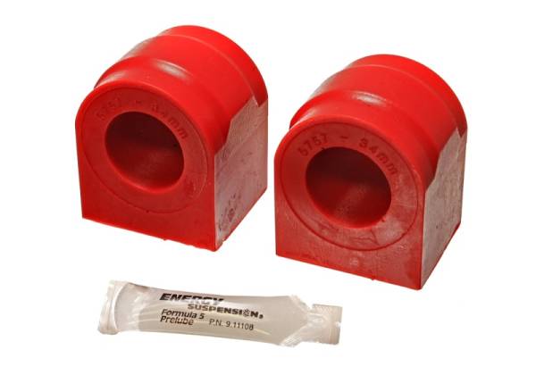 Energy Suspension - Energy Suspension 04-06 Ford F100/F150 2wd 34mm Red Front Sway Bar Bushing Set