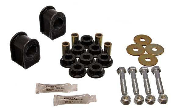 Energy Suspension - Energy Suspension 99-04 Ford F-250 4WD Black 30mm Rear Sway Bar Bushing Set