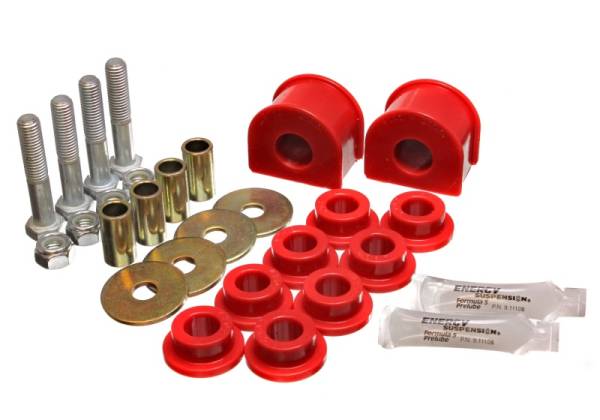 Energy Suspension - Energy Suspension 99-04 Ford F-150 Lightning 2WD Red Rear Sway Bar Bushing Set (Inc End Links)