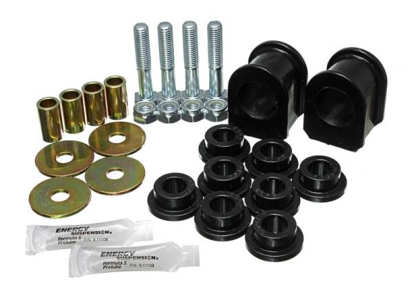 Energy Suspension - Energy Suspension 99-04 Ford F250 SD/350 4WD Black Front 1-1/4in Sway Bar Bushing Set