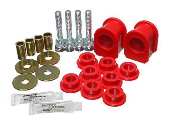 Energy Suspension - Energy Suspension 99-04 Ford F250 SD/350 4WD Red Front 1-1/4in Sway Bar Bushing Set