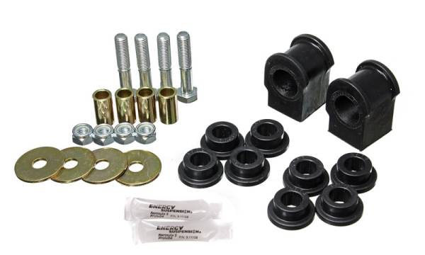 Energy Suspension - Energy Suspension 2005-07 Ford F-250/F-350 SD 2/4WD Rear Sway Bar Bushing Set - 1-1/8inch - Black