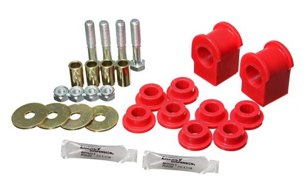 Energy Suspension - Energy Suspension 2005-07 Ford F-250/F-350 SD 2/4WD Rear Sway Bar Bushing Set - 1-1/8inch - Red