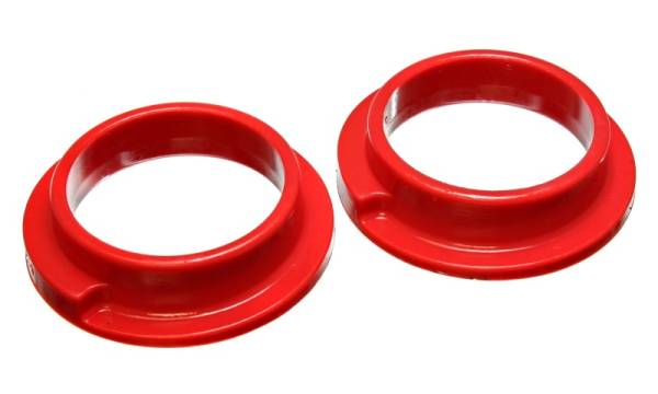 Energy Suspension - Energy Suspension 00-04 Ford Focus Red Rear Coil Spring Isolators