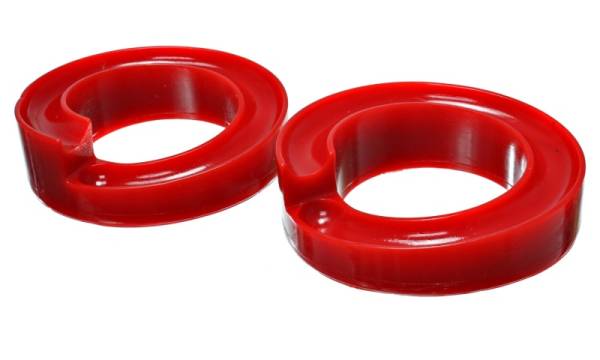 Energy Suspension - Energy Suspension 1in Lift Isolator Set - Red