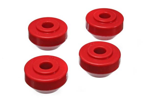 Energy Suspension - Energy Suspension 72-78 Ford Crown Vic/72-79 Thunderbird Red Front Strut Rod Bushing Set