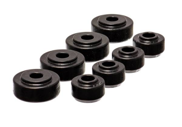 Energy Suspension - Energy Suspension 86-95 Ford Taurus Black Rear Strut Rod Bushing Set (Sedan ONLY)