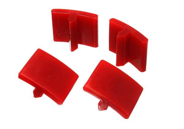 Energy Suspension - Energy Suspension 2005-07 Ford F-250/F-350 SD 2/4WD Rear Axle Bump Stop Set - Red