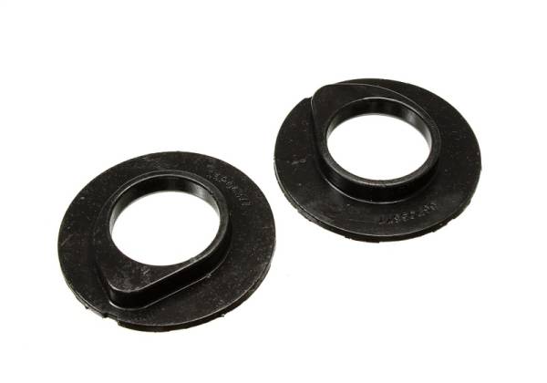 Energy Suspension - Energy Suspension 90-96 Ford F-150/Ford Bronco Front Coil Spring Isolator Set - Black