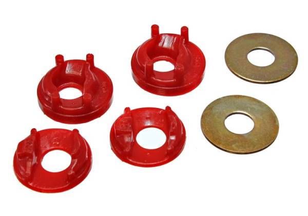 Energy Suspension - Energy Suspension 95-99 Mitsubishi Eclipse FWD/AWD Red Motor Mount Inserts (2 Torque Mount Positions