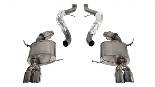 Corsa Performance - Corsa 2008-2012 BMW M3 E90 Polished Sport Cat-Back Exhaust