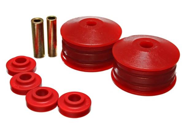 Energy Suspension - Energy Suspension 00-04 Mitsubishi Eclipse FWD (V6 engine only) Red Motor Mount Inserts (2 Torque Mo