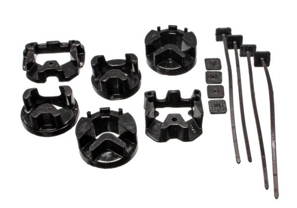 Energy Suspension - Energy Suspension 95-99 Chrysler Neon Black Motor & Transmission Mount Inserts