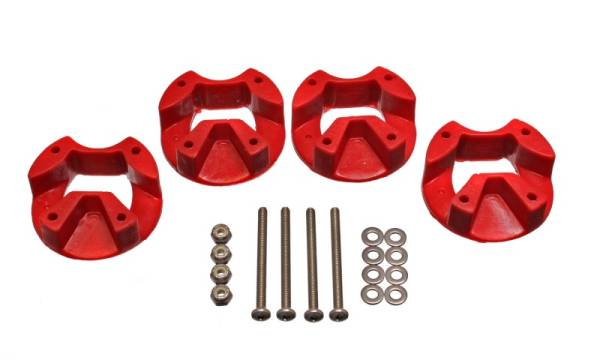 Energy Suspension - Energy Suspension 03-05 Dodge SRT4 Red Motor Mount Inserts