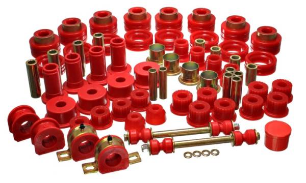 Energy Suspension - Energy Suspension 94-01 Dodge Ram 1500 2WD / 94-02 Ram 2500/3500 2WD Red Hyper-flex Master Bushing S