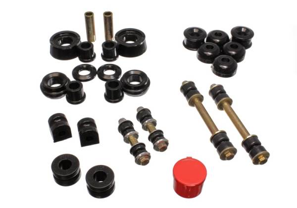 Energy Suspension - Energy Suspension 00-05 Dodge Neon FWD Black Hyper-flex Master Bushing Set