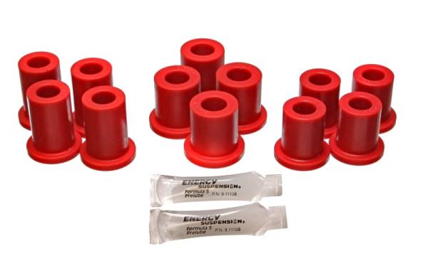 Energy Suspension - Energy Suspension Mit Trk Rr Sprg Bush O.E.M. - Red