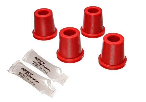 Energy Suspension - Energy Suspension 87-96 Mitsubishi 2WD PU / 79-93 Dodge D-50 PU Red Front Control Arm Bushing Set