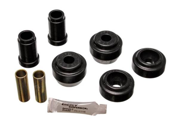 Energy Suspension - Energy Suspension 81-90 Dodge/Chrysler/Plymount Black Front Lower and Upper Control Arm Bushing Set