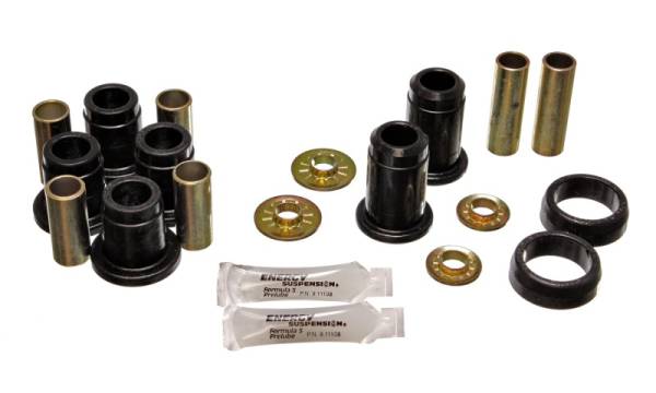 Energy Suspension - Energy Suspension Chrysler F/J/M Body RWD Black Front Control Arm Bushing Set