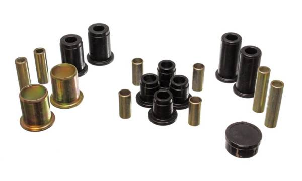 Energy Suspension - Energy Suspension 87-96 Dodge Dakota 2WD Black Front End Control Arm Bushing Set