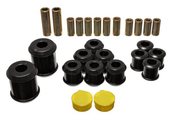 Energy Suspension - Energy Suspension 95-99 Mitsubishi Eclipse FWD/AWD Black Rear Control Arm Bushing Set