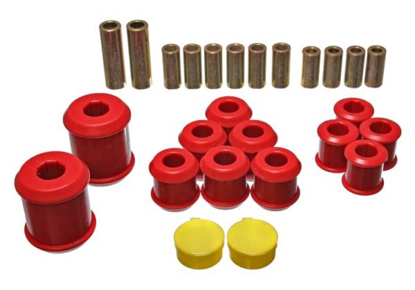 Energy Suspension - Energy Suspension 95-99 Mitsubishi Eclipse FWD/AWD Red Rear Control Arm Bushing Set