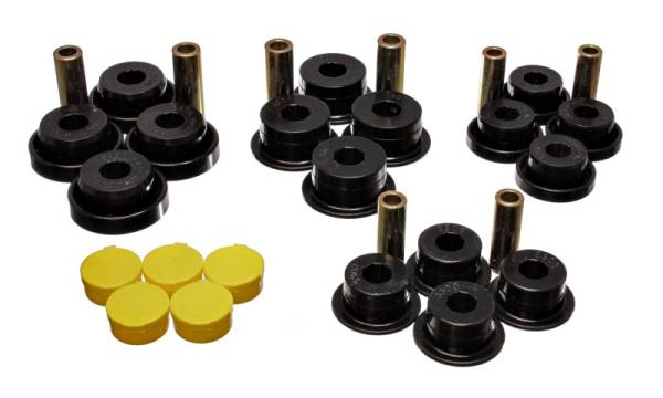 Energy Suspension - Energy Suspension 94-98 Dodge Ram Black Front Control Arm Bushing Set