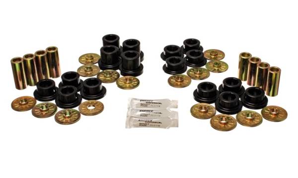 Energy Suspension - Energy Suspension 92-02 Dodge Viper Black Rear Control Arm Bushing Set