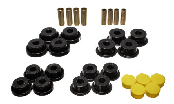 Energy Suspension - Energy Suspension Dodge Ram 99-01 1500/99-02 Ram 2500/3500 4WD Black Frt End Control Arm Bushing Set