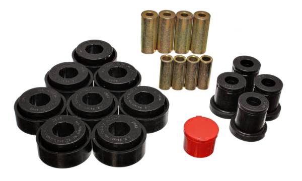 Energy Suspension - Energy Suspension Chrysler Black Front End Control Arm Bushing Set