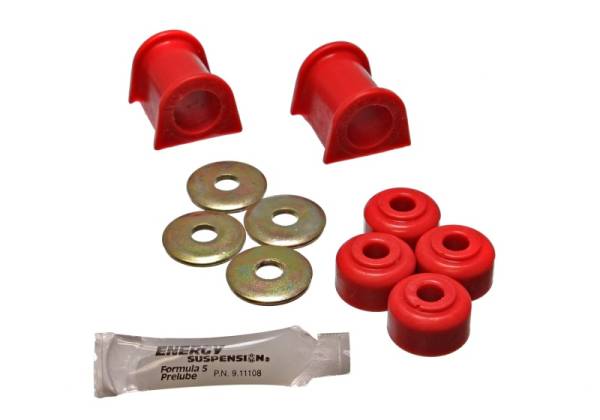 Energy Suspension - Energy Suspension 90-94 Mitsubishi Eclipse AWD Red 20mm Front Sway Bar Bushings (Sway bar end link b