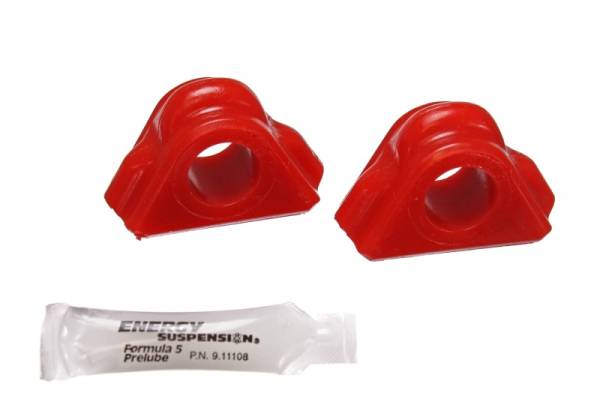 Energy Suspension - Energy Suspension 67-72 Chrysler A-Body / 65-69 B-Body Red 7/8in Front Sway Bar Bushings