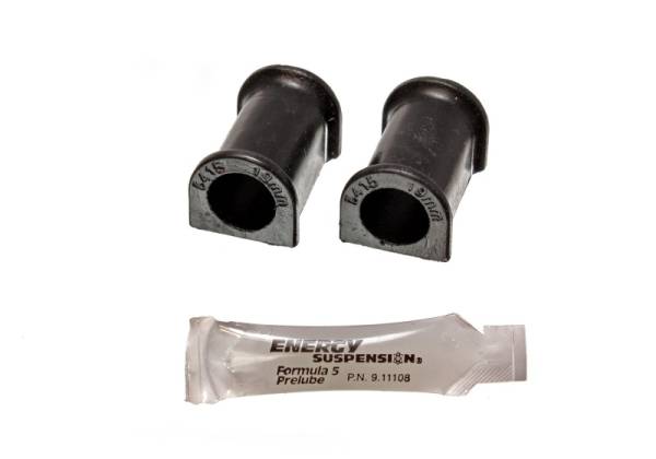 Energy Suspension - Energy Suspension 95-99 Mitsubishi Eclipse FWD/AWD Black 19mm Front Sway Bar Bushings